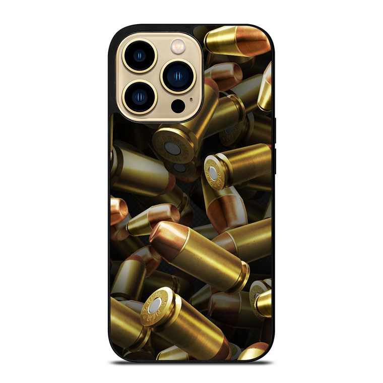 GOLD BULLET COLLAGE iPhone 14 Pro Max Case Cover