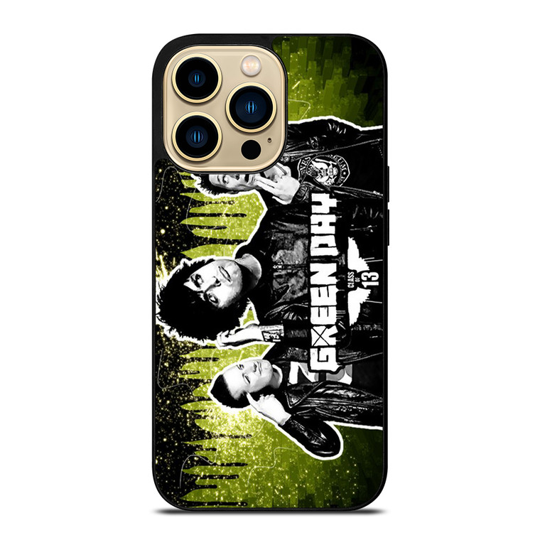 GREEN DAY BAND ART iPhone 14 Pro Max Case Cover