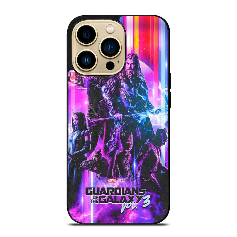 GUARDIANS OF THE GALAXY VOL3 POSTER iPhone 14 Pro Max Case Cover