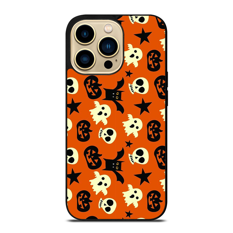 HALLOWEEN GHOST PATTERN iPhone 14 Pro Max Case Cover
