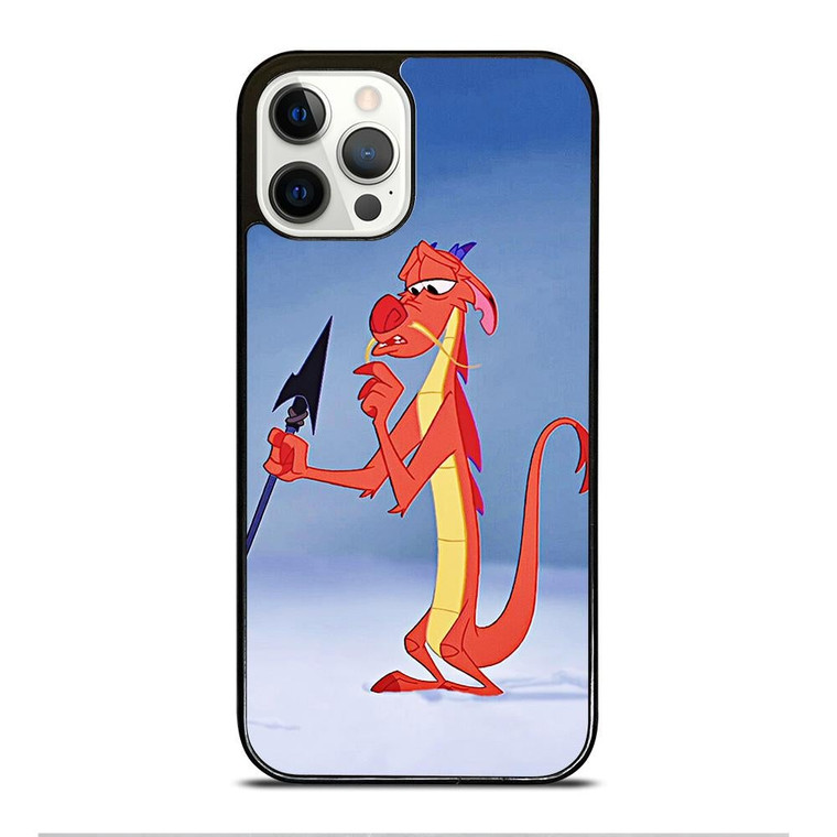 MUSHU DRAGON MULAN DISNEY CARTOON iPhone 12 Pro Case Cover