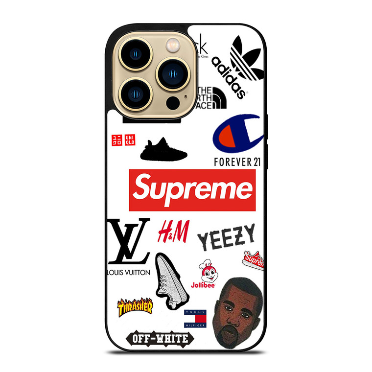 HYPEBEAST BRAND COLLAGE iPhone 14 Pro Max Case Cover