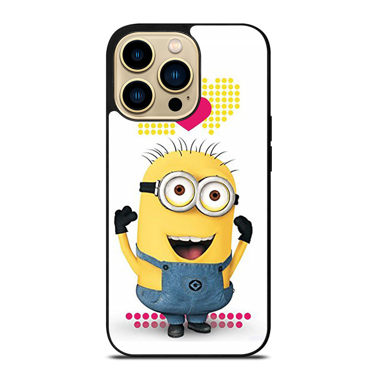 I LOVE MINION iPhone 14 Pro Max Case Cover