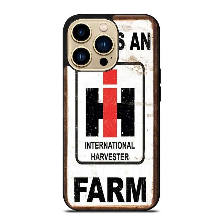 INTERNATIONAL HARVESTER IH THIS IS AN FARM iPhone 14 Pro Max Case Cover