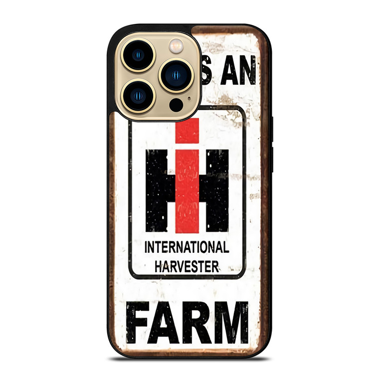 INTERNATIONAL HARVESTER IH THIS IS AN FARM iPhone 14 Pro Max Case Cover INTERNATIONAL HARVESTER IH THIS IS AN FARM iPhone 14 Pro Max Case Cover