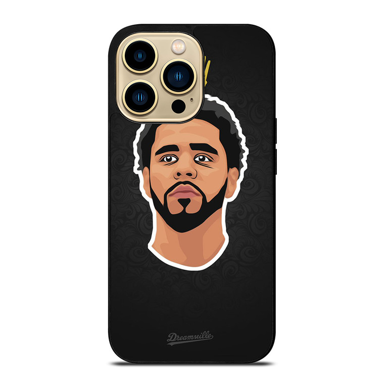 J COLE DREAMVILLE HIP HOP iPhone 14 Pro Max Case Cover