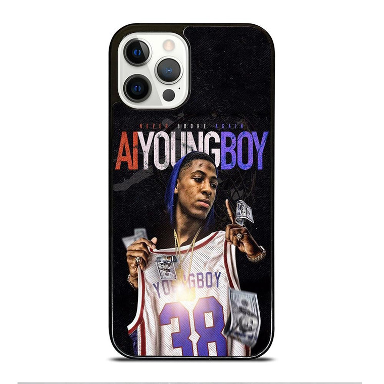 NBA YOUNGBOY NEVER BROKE AGAIN RAPPER iPhone 12 Pro Case Cover