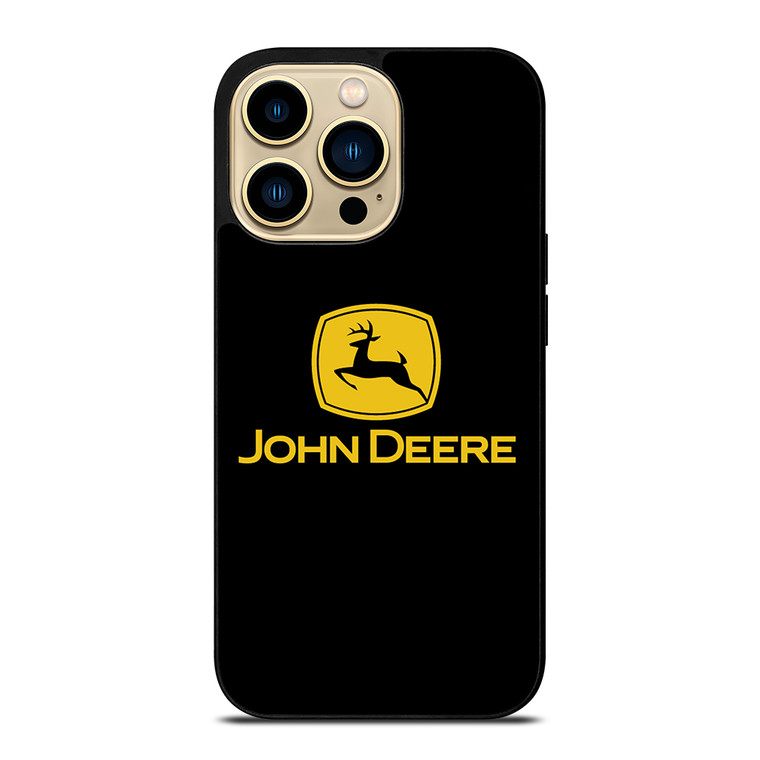 JOHN DEERE YELLOW BLACK iPhone 14 Pro Max Case Cover