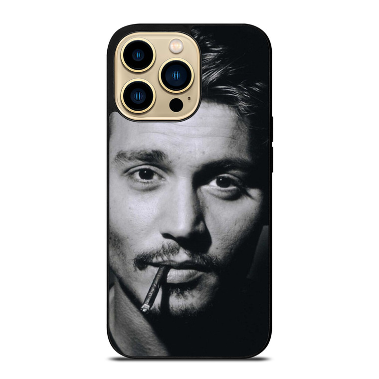 JOHNNY DEPP CIGAR iPhone 14 Pro Max Case Cover JOHNNY DEPP CIGAR iPhone 14 Pro Max Case Cover
