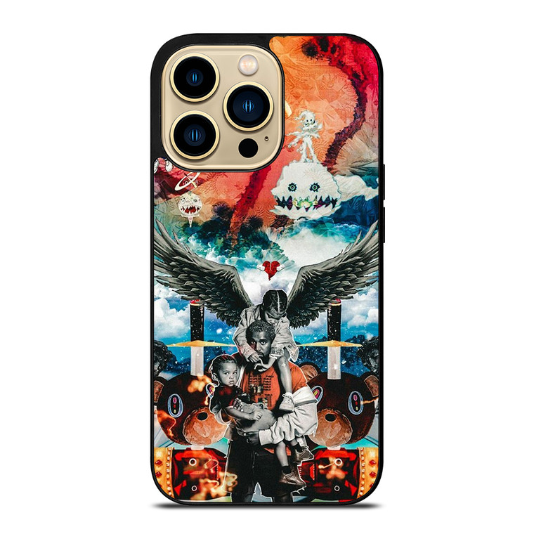 KANYE WEST ANGELS COLLAGE iPhone 14 Pro Max Case Cover KANYE WEST ANGELS COLLAGE iPhone 14 Pro Max Case Cover