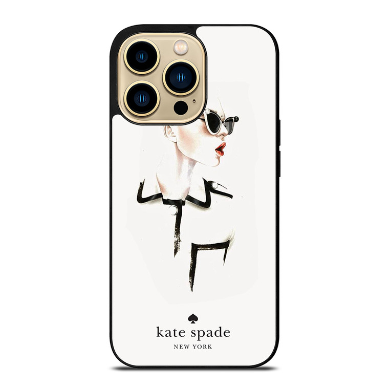 KATE SPADE LOGO WOMAN SPLASH iPhone 14 Pro Max Case Cover