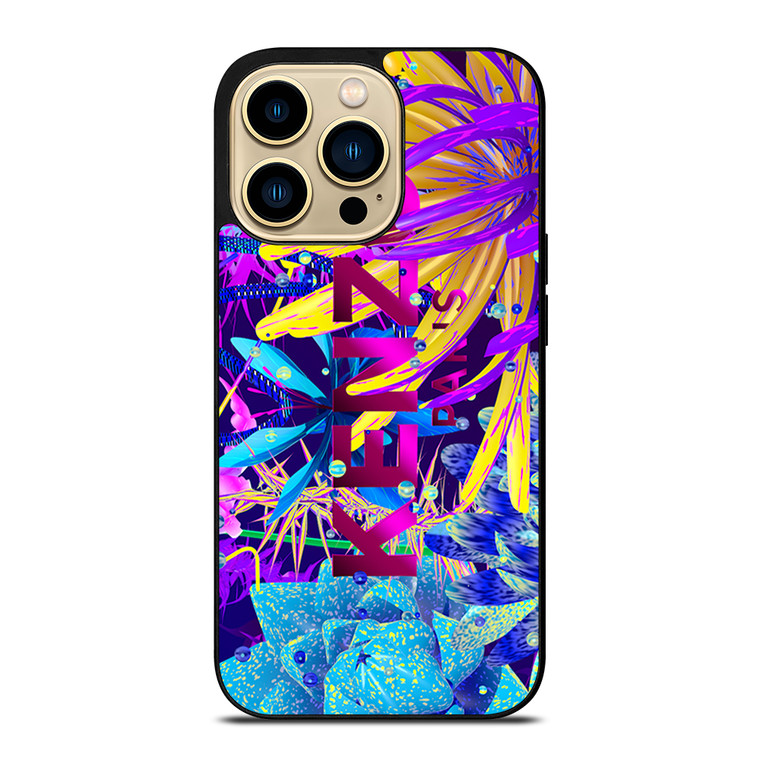 KENZO PARIS FLOWER iPhone 14 Pro Max Case Cover
