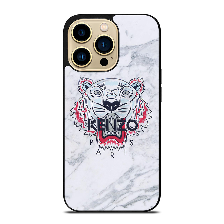 KENZO PARIS TIGER MARBLE iPhone 14 Pro Max Case Cover