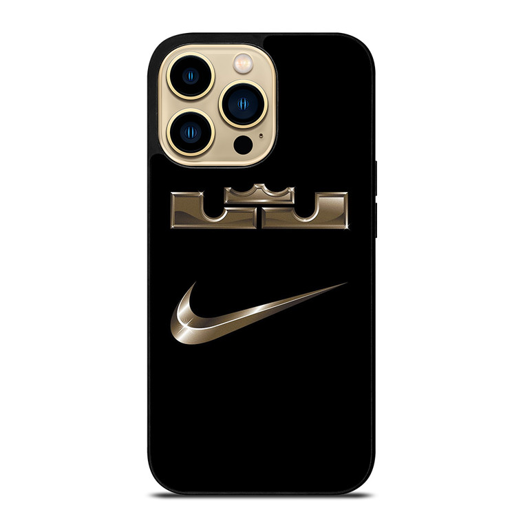 KING LEBRON JAMES NIKE METAL iPhone 14 Pro Max Case Cover KING LEBRON JAMES NIKE METAL iPhone 14 Pro Max Case Cover