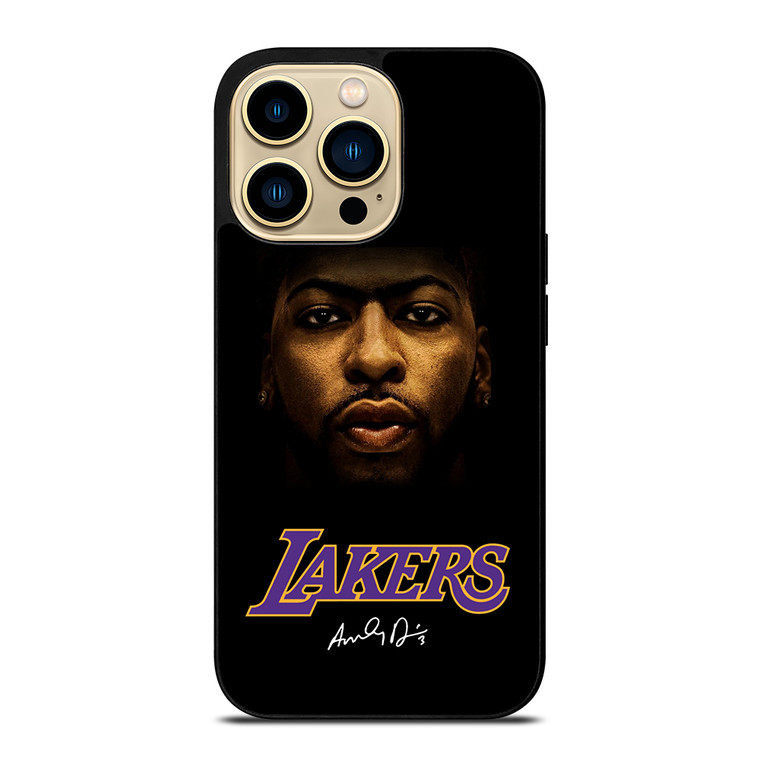 LA LAKERS PLAYER ANTHONY DAVIS iPhone 14 Pro Max Case Cover