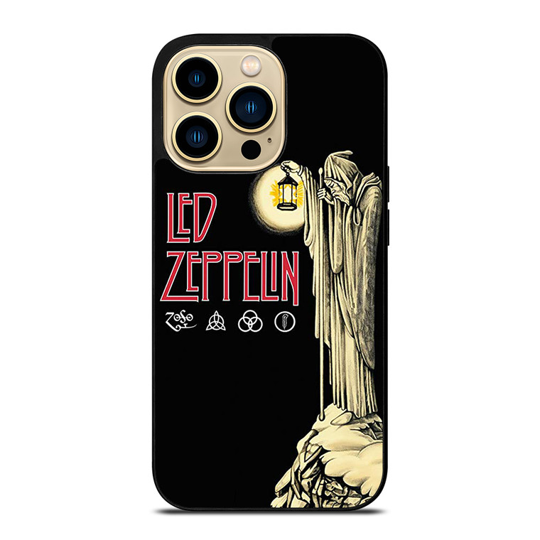 LED ZEPPELIN THE DARKNESS LOGO iPhone 14 Pro Max Case Cover