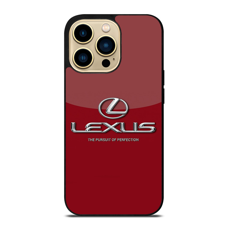 LEXUS THE PURSUIT OF PERFECTION EMBLEM iPhone 14 Pro Max Case Cover