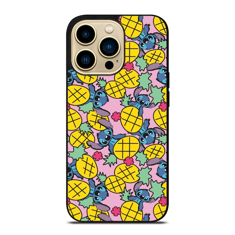 LILO AND STITCH PINEAPPLE PATTERN iPhone 14 Pro Max Case Cover LILO AND STITCH PINEAPPLE PATTERN iPhone 14 Pro Max Case Cover