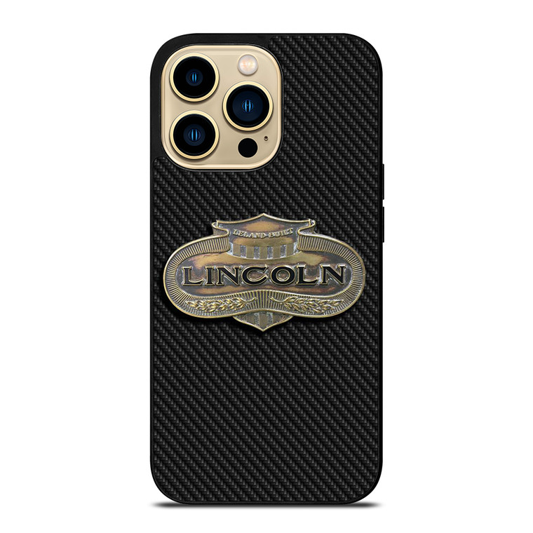 LINCOLN MOTOR LOGO CARBON iPhone 14 Pro Max Case Cover LINCOLN MOTOR LOGO CARBON iPhone 14 Pro Max Case Cover