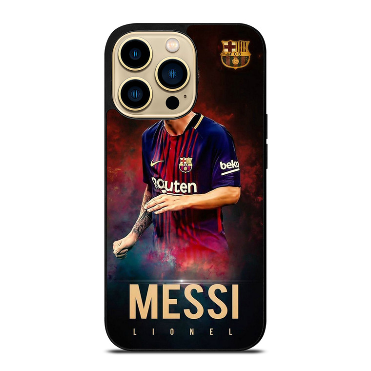 LIONEL MESSI BARCELONA FC iPhone 14 Pro Max Case Cover