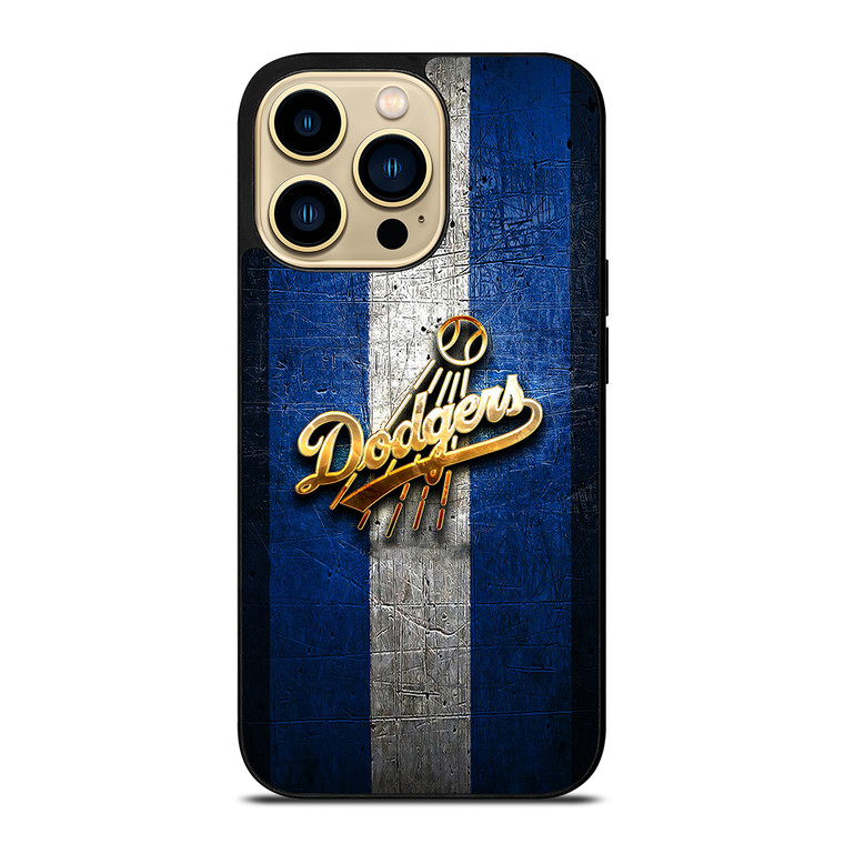 LOS ANGELES DODGERS GOLD LOGO iPhone 14 Pro Max Case Cover