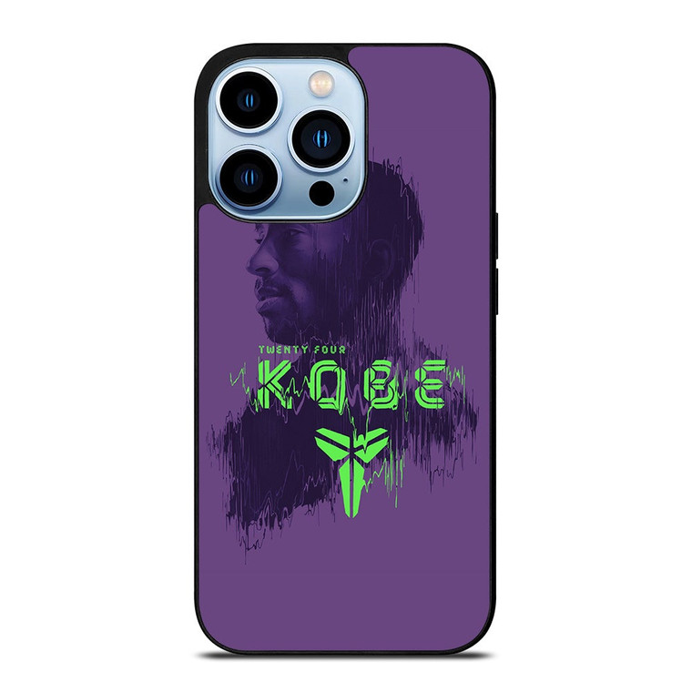 KOBE BRYANT TWENTY FOUR BLACK MAMBA iPhone 13 Pro Max Case Cover