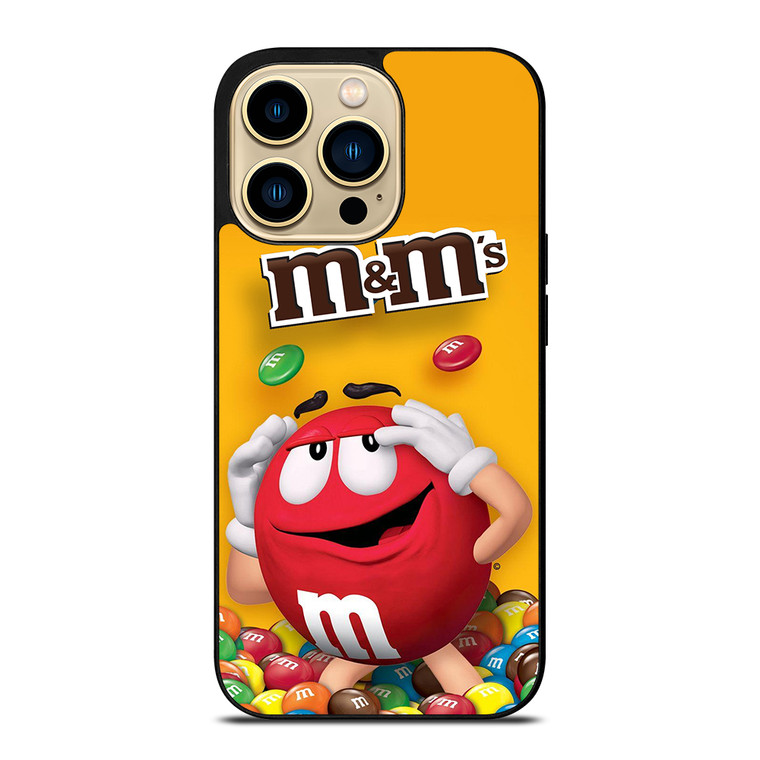 M&M'S CHOCOLATE MASCOT iPhone 14 Pro Max Case Cover