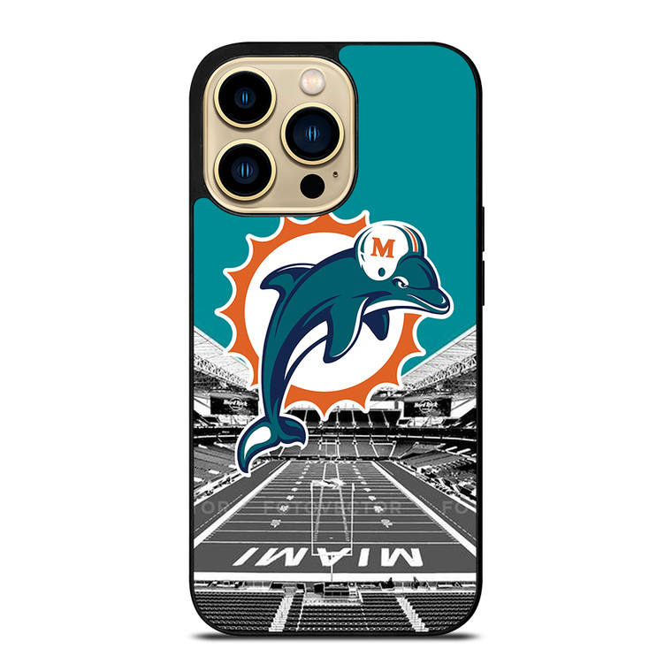 MIAMI DOLPHINS NFL FOOTBALL iPhone 14 Pro Max Case Cover