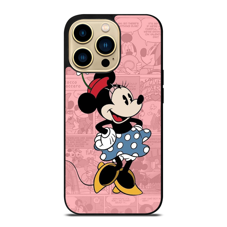 MINNIE MOUSE DISNEY COMIC iPhone 14 Pro Max Case Cover