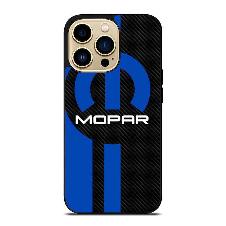 MOPAR CARBON LOGO iPhone 14 Pro Max Case Cover