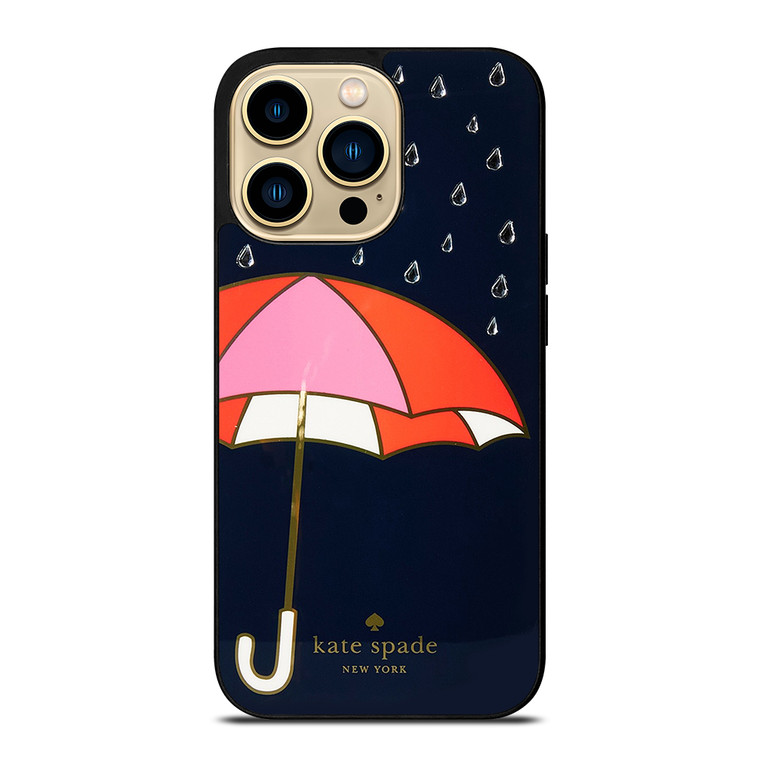 NAVY UMBRELLA KATE SPADE iPhone 14 Pro Max Case Cover