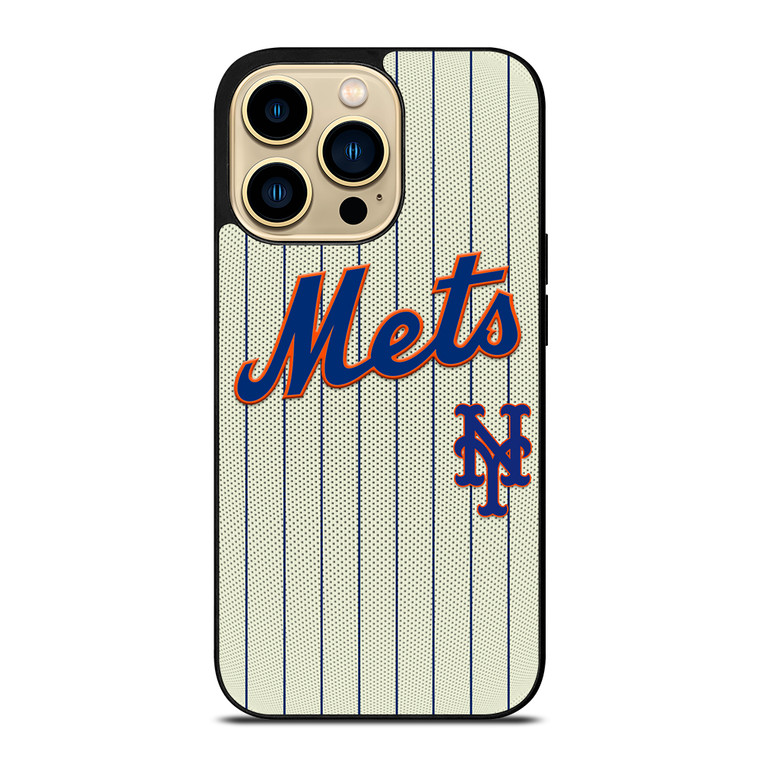 NEW YORK METS LOGO JERSEY iPhone 14 Pro Max Case Cover