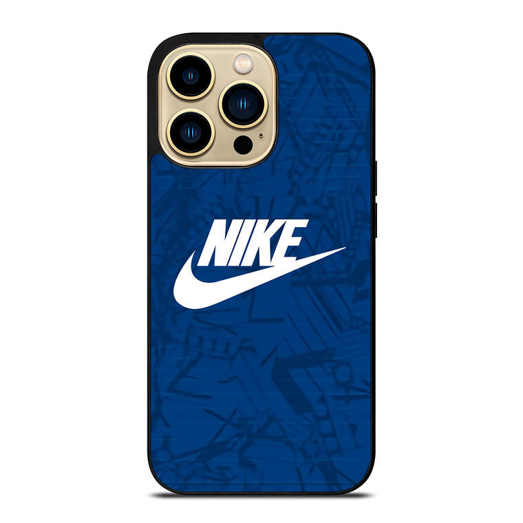 NIKE CHELSEA JERSEY PATTERN iPhone 14 Pro Max Case Cover
