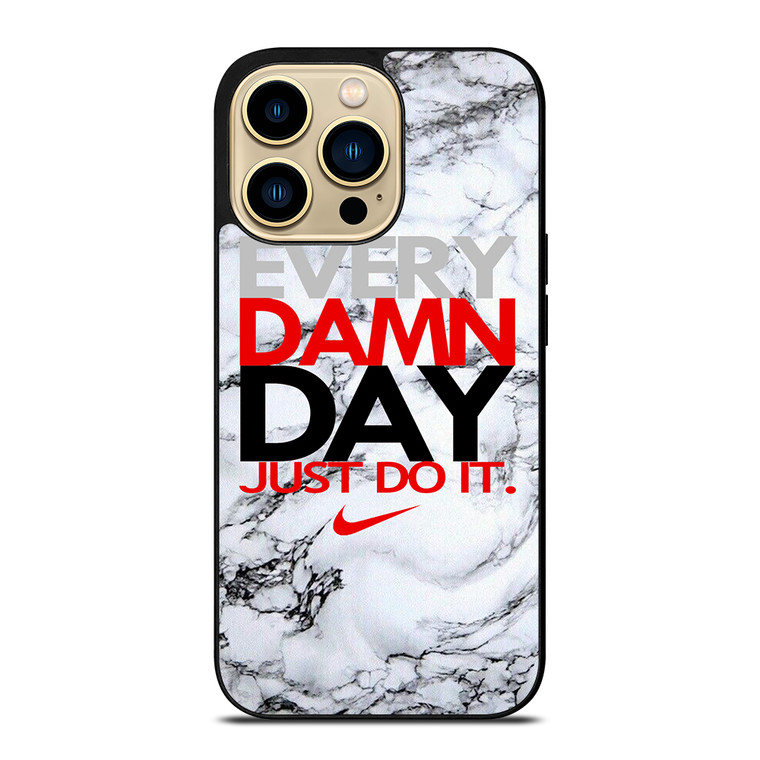 NIKE EVERY DAMN DAY MARBLE iPhone 14 Pro Max Case Cover