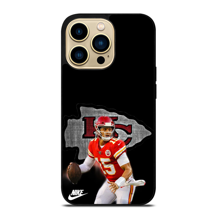 PATRICK MAHOMES NIKE KC CHIEFS iPhone 14 Pro Max Case Cover