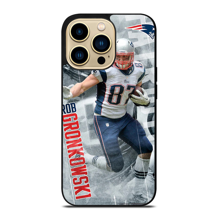 PATRIOTS ROB GRONKOWSKI NFL 2 iPhone 14 Pro Max Case Cover