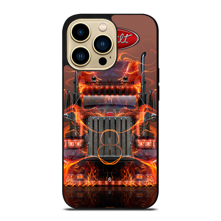 PETERBILT TRUCK FIRE LOGO iPhone 14 Pro Max Case Cover