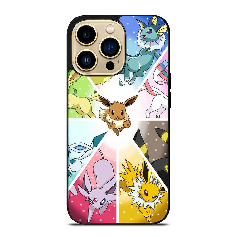 POKEMON ALL EEVEE iPhone 14 Pro Max Case Cover