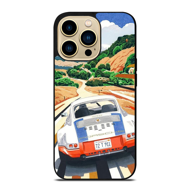PORSCHE PAINTING ART iPhone 14 Pro Max Case Cover