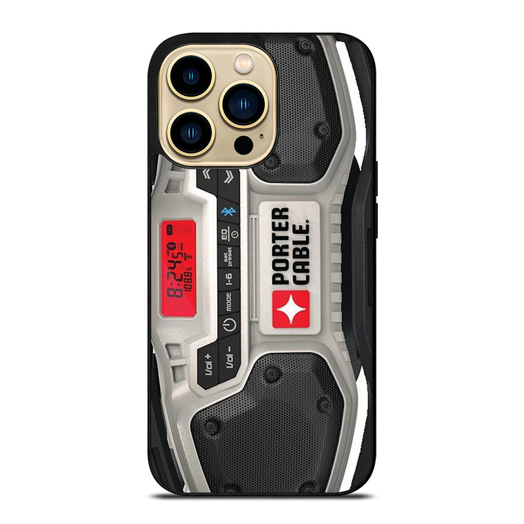 PORTER CABLE BLUETOOTH RADIO iPhone 14 Pro Max Case Cover