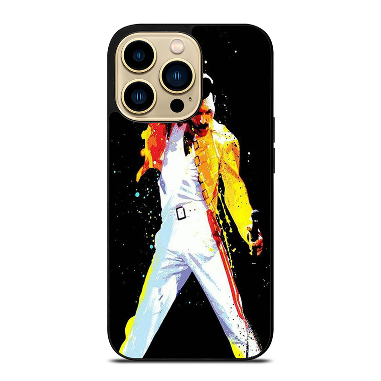 QUEEN FREDDIE MERCURY ART iPhone 14 Pro Max Case Cover
