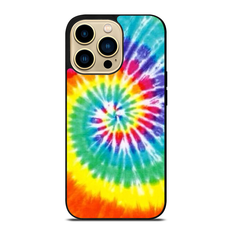 RAINBOW TIE DYE PATTERN iPhone 14 Pro Max Case Cover