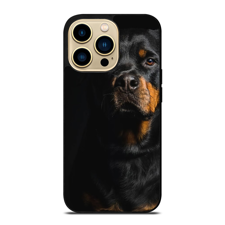 ROTTWEILER DOG POTRAIT iPhone 14 Pro Max Case Cover