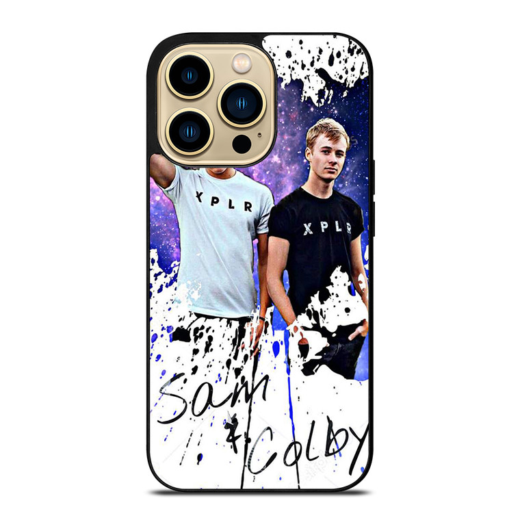 SAM AND COLBY ART iPhone 14 Pro Max Case Cover