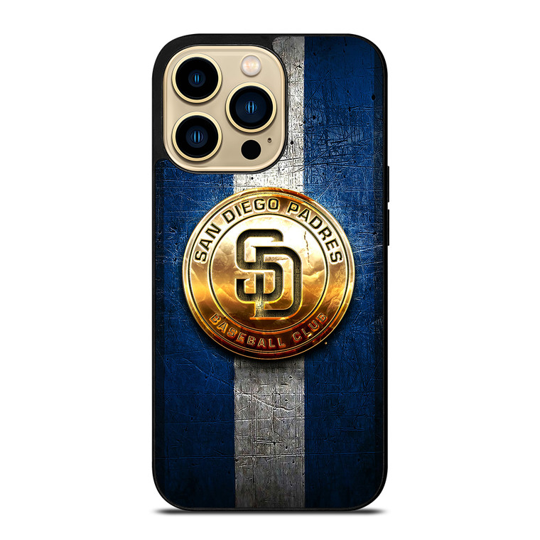 SAN DIEGO PADRES GOLD LOGO iPhone 14 Pro Max Case Cover