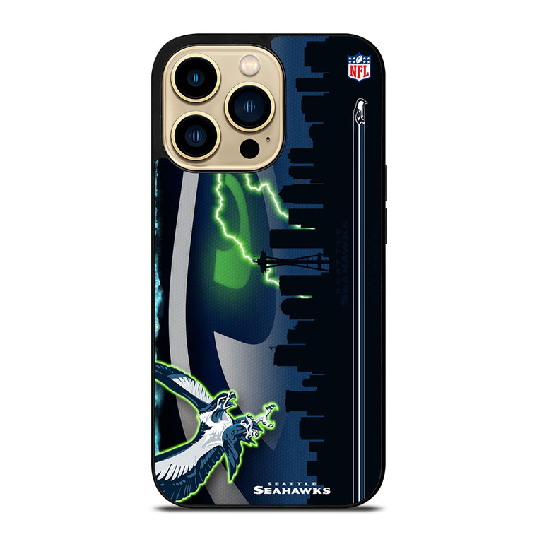 SEATTLE SEAHAWKS NFL CITY iPhone 14 Pro Max Case Cover