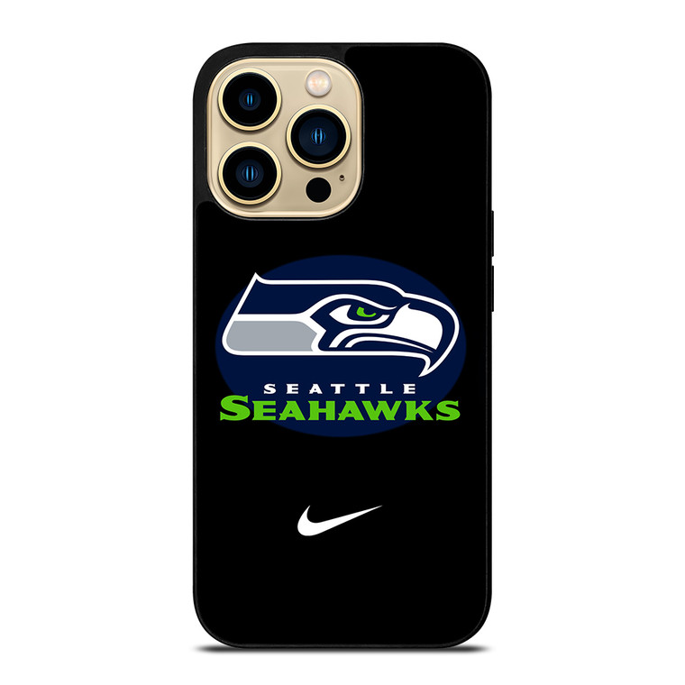 SEATTLE SEAHAWKS NFL NIKE iPhone 14 Pro Max Case Cover