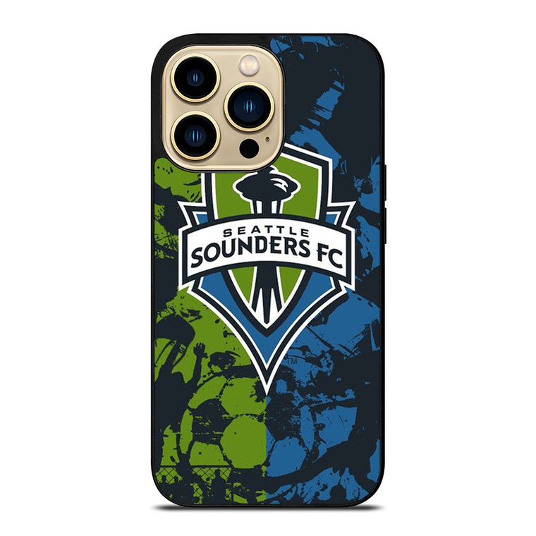 SEATTLE SOUNDERS FC ART iPhone 14 Pro Max Case Cover