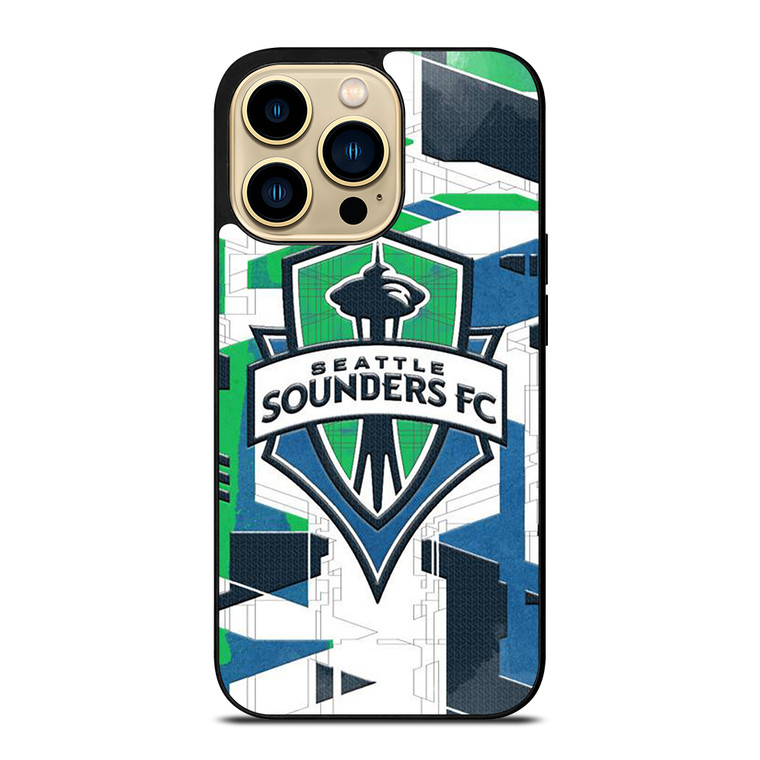 SEATTLE SOUNDERS FC LOGO iPhone 14 Pro Max Case Cover