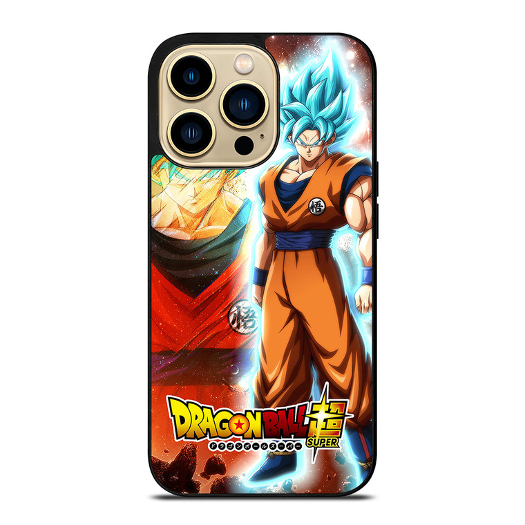 SON GOKU SUPER SAIYAN BLUE DRAGON BALL iPhone 14 Pro Max Case Cover